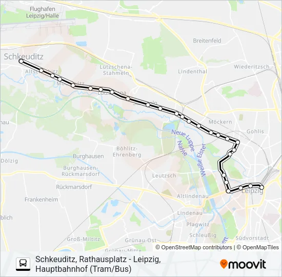 Автобус N4: карта маршрута