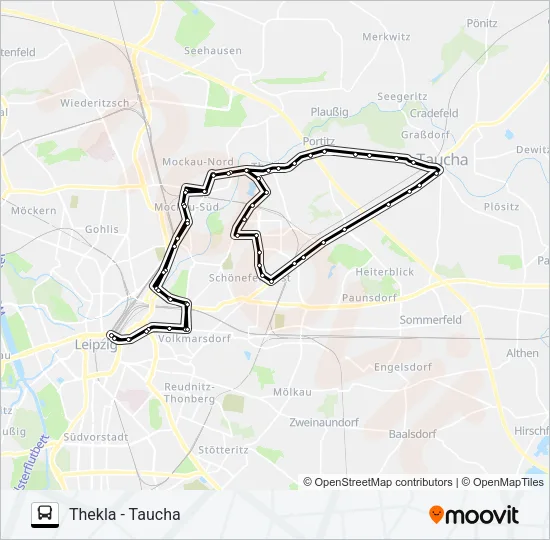 Автобус N6: карта маршрута