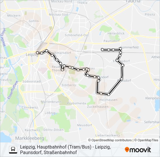 Автобус N7: карта маршрута