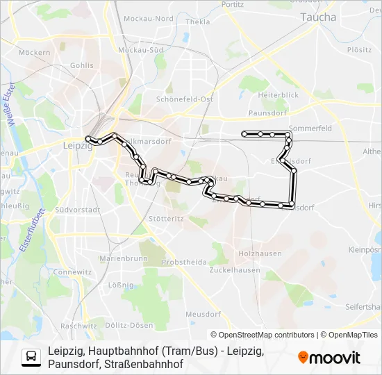 Автобус N7: карта маршрута