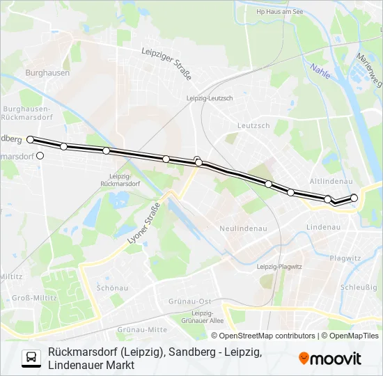 Автобус 130: карта маршрута