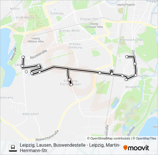 Автобус 162: карта маршрута
