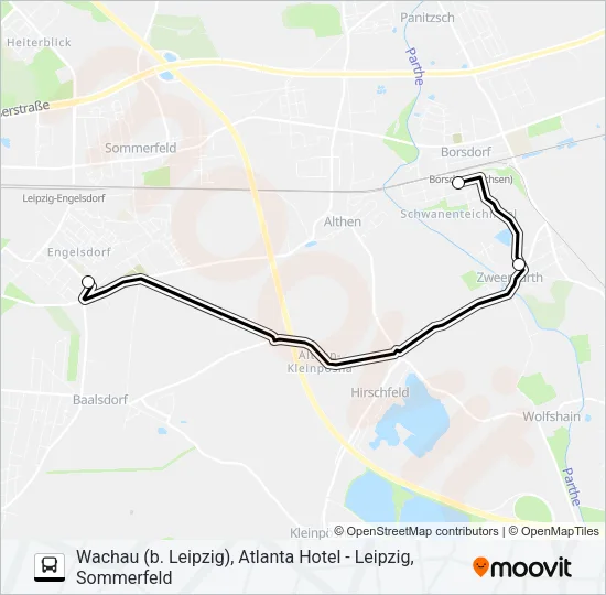 Автобус 172: карта маршрута