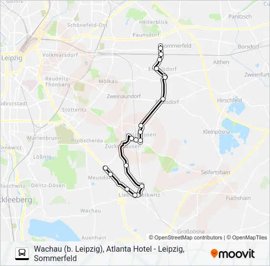 Автобус 172: карта маршрута