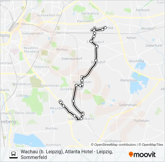 Автобус 172: карта маршрута
