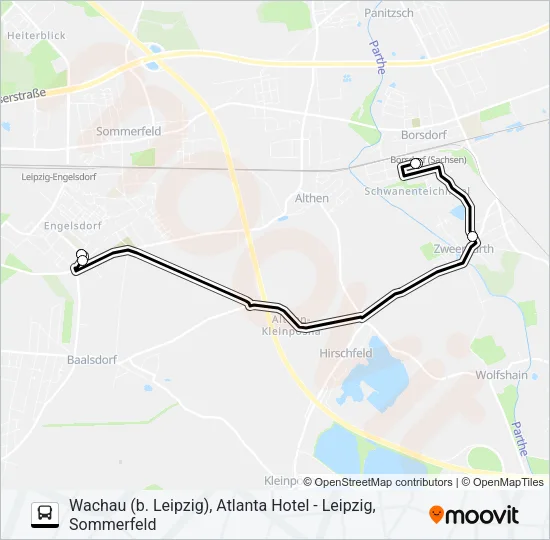 Автобус 172: карта маршрута