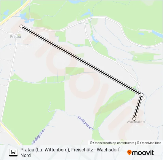 332 Bus Line Map