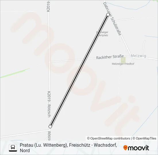 332 Bus Line Map