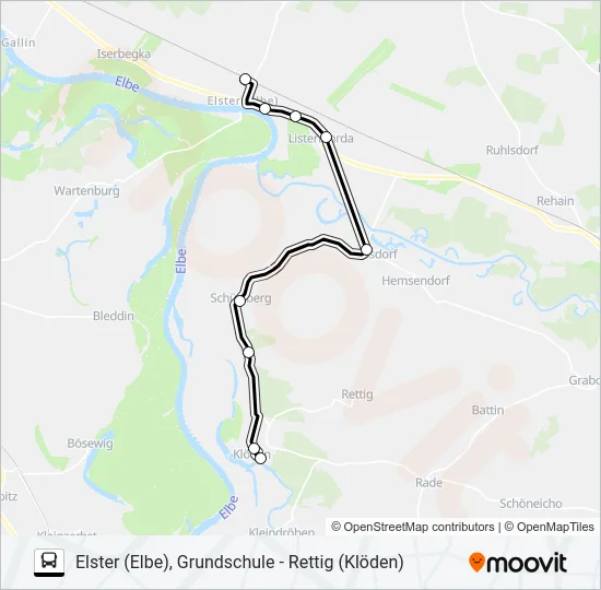 365 Bus Line Map
