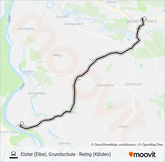 365 Bus Line Map