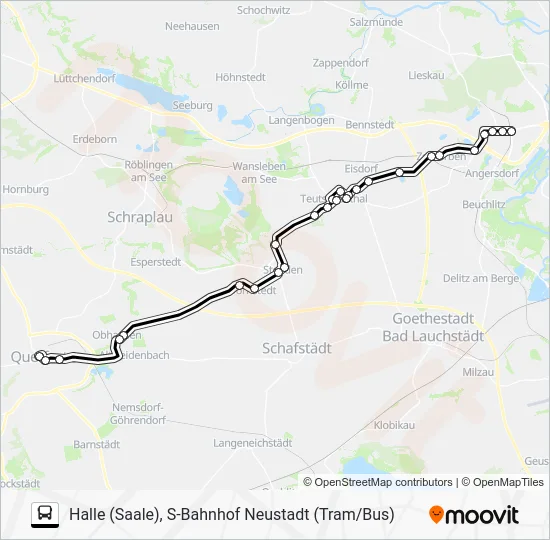 Автобус 312: карта маршрута