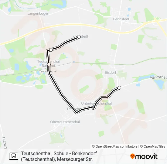 Автобус 313: карта маршрута