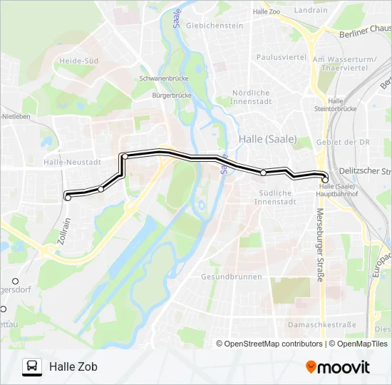 314 Bus Line Map