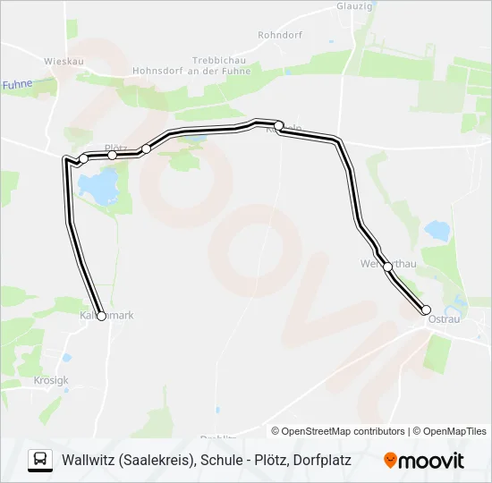 323 Bus Line Map