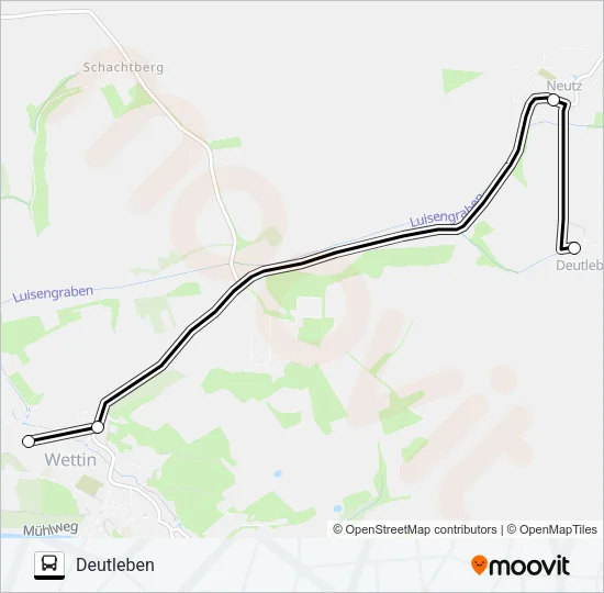 325 Bus Line Map
