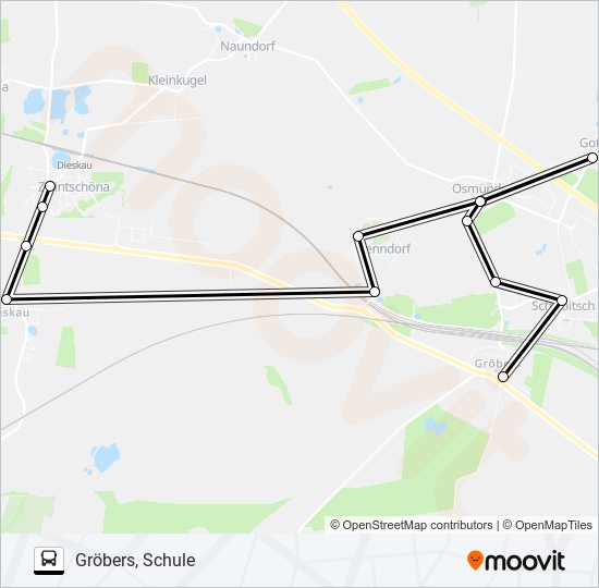 362 Route: Schedules, Stops & Maps - Gröbers, Schule (Updated)