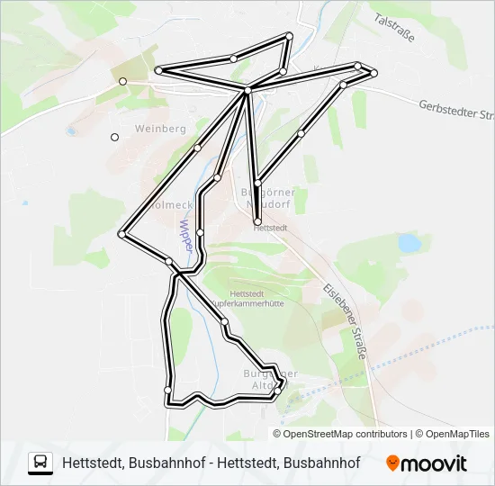 48 Bus Line Map