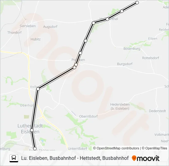 Автобус 430: карта маршрута