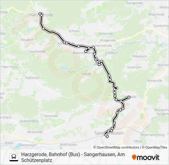 Автобус 460: карта маршрута
