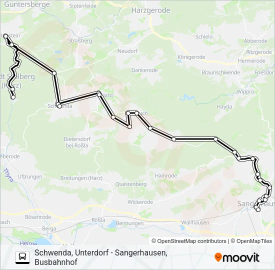 Автобус 461: карта маршрута