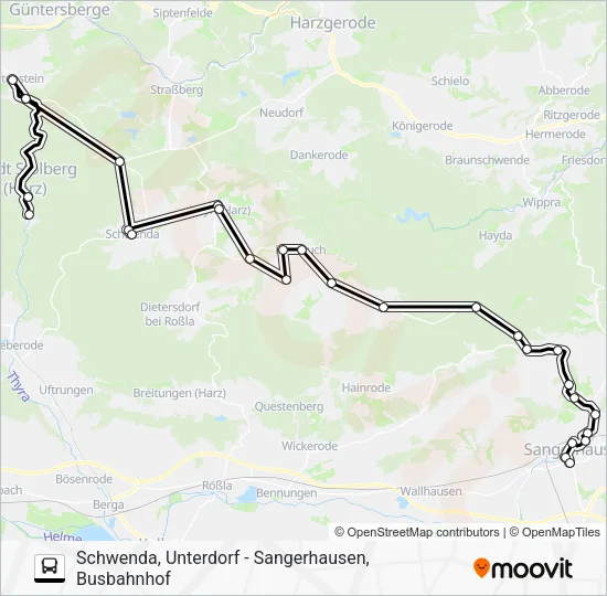 Автобус 461: карта маршрута