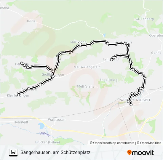 Автобус 462: карта маршрута