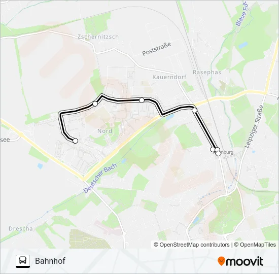 S Bus Line Map