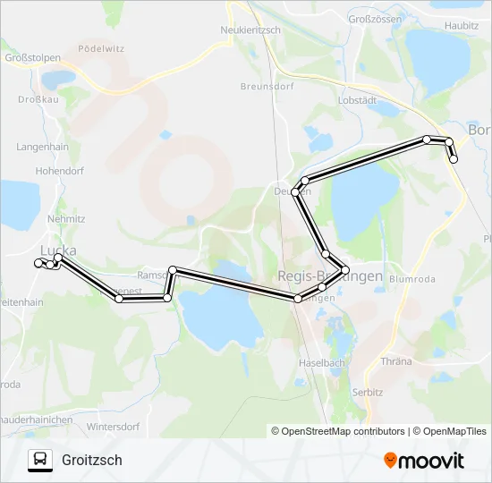 Автобус 258: карта маршрута
