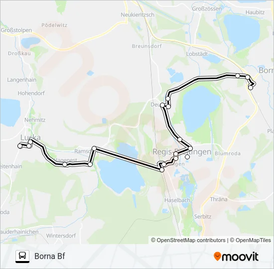 Автобус 258: карта маршрута
