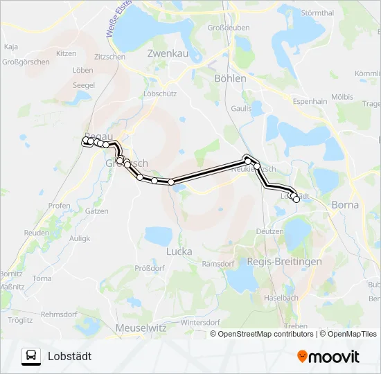271 Bus Line Map