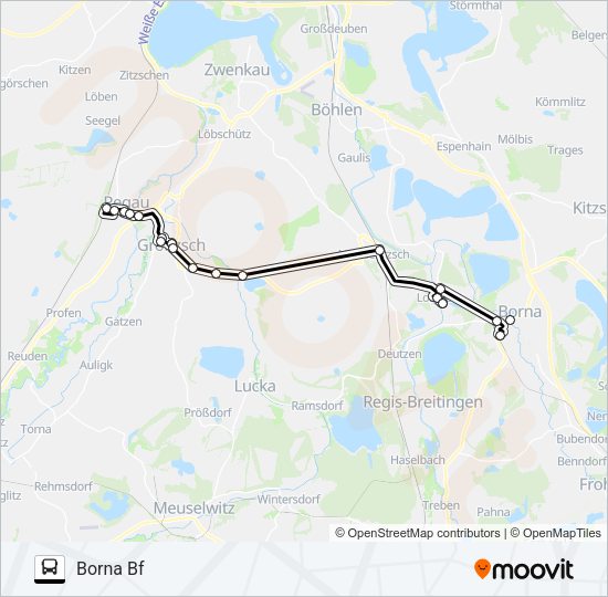 Автобус 271: карта маршрута
