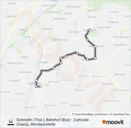 Автобус 328: карта маршрута