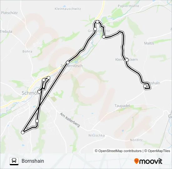 Автобус 350: карта маршрута