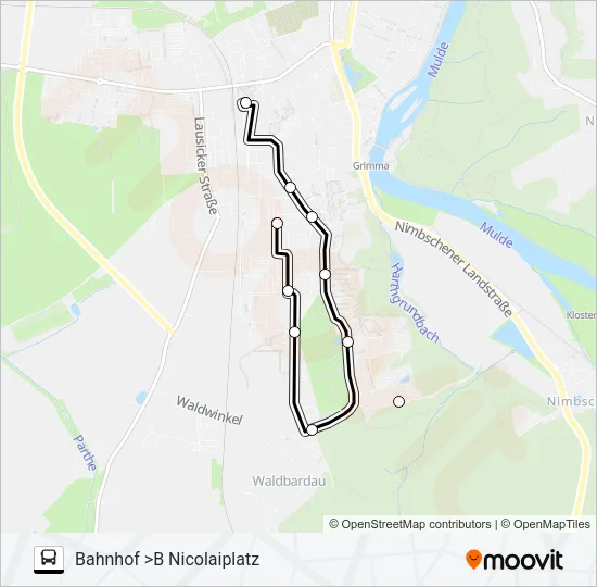 A Bus Line Map