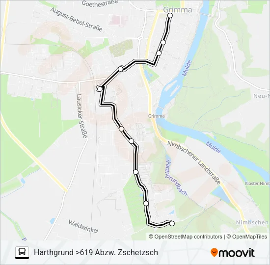 A Bus Line Map