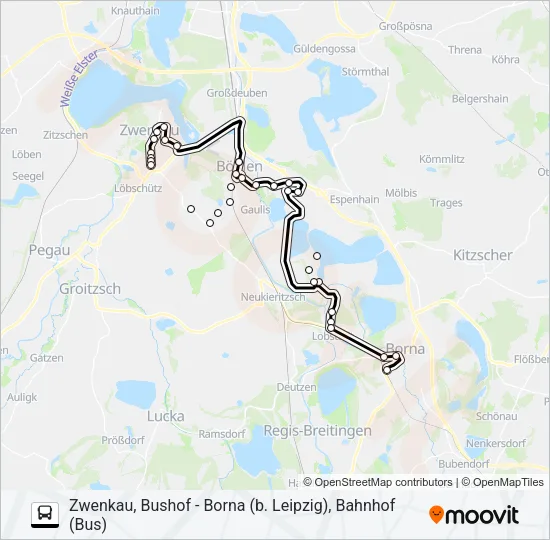 101 Bus Line Map