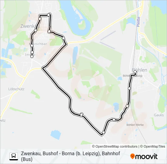 101 Bus Line Map
