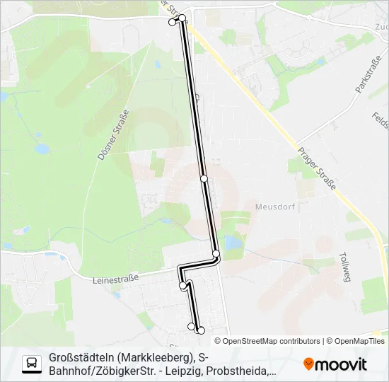 106 Bus Line Map