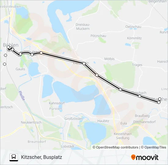 Автобус 144: карта маршрута