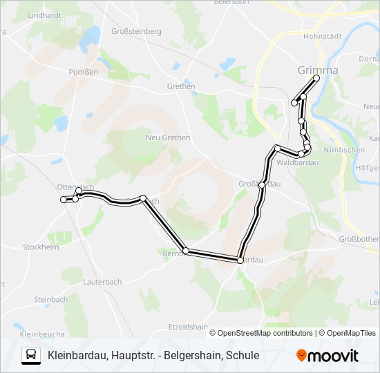 609 Route: Schedules, Stops & Maps - Otterwisch, Bahnhof (Bus) (Updated)