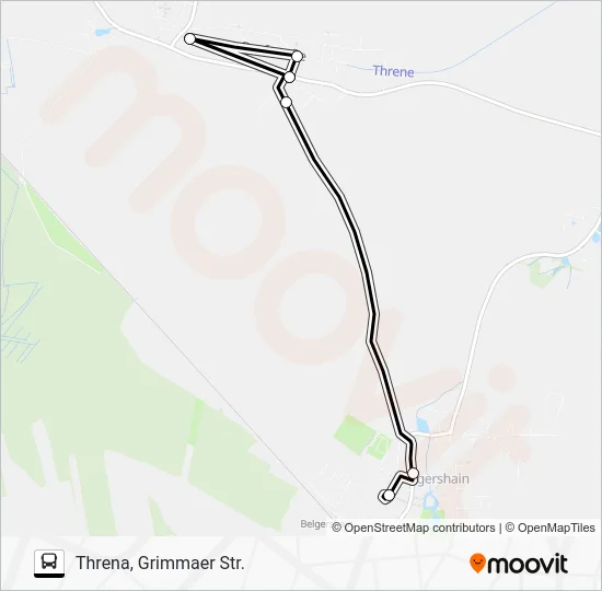 Автобус 645: карта маршрута