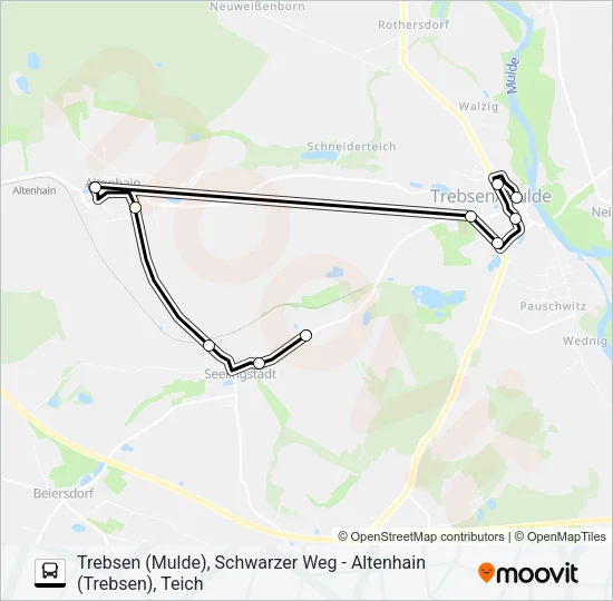 648 Bus Line Map