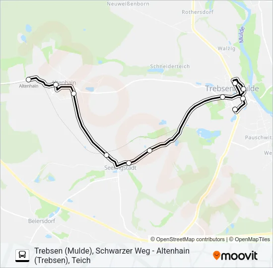 648 Bus Line Map