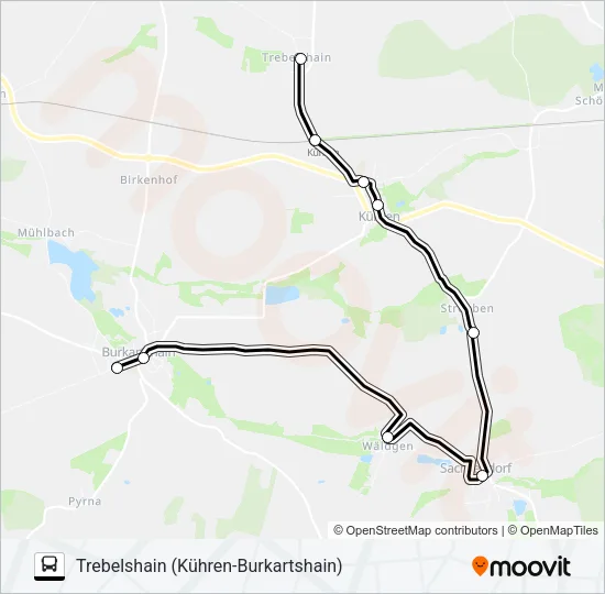 Автобус 655: карта маршрута