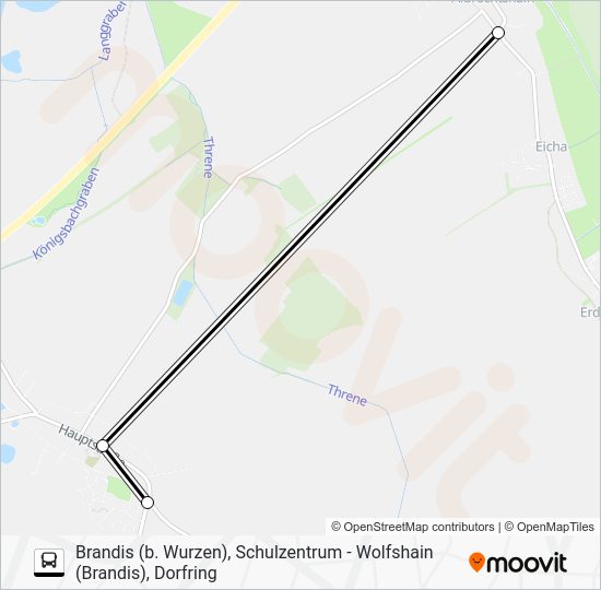 684 Route: Schedules, Stops & Maps - Albrechtshain >640 Naunhof (Updated)