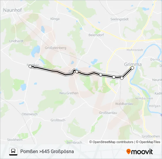 690 Bus Line Map