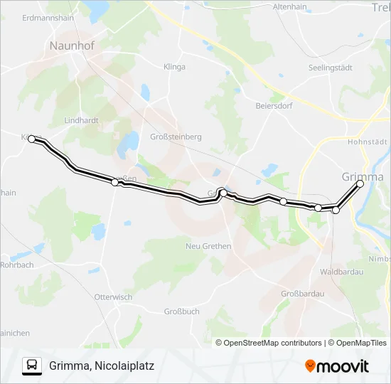 690 Bus Line Map