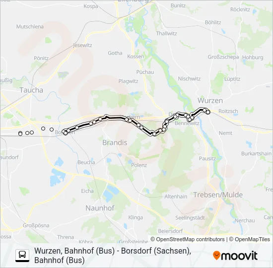 691 Bus Line Map