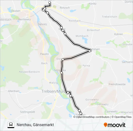 Автобус 694: карта маршрута