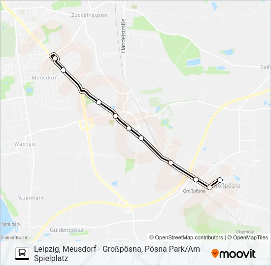 PP1 Bus Line Map
